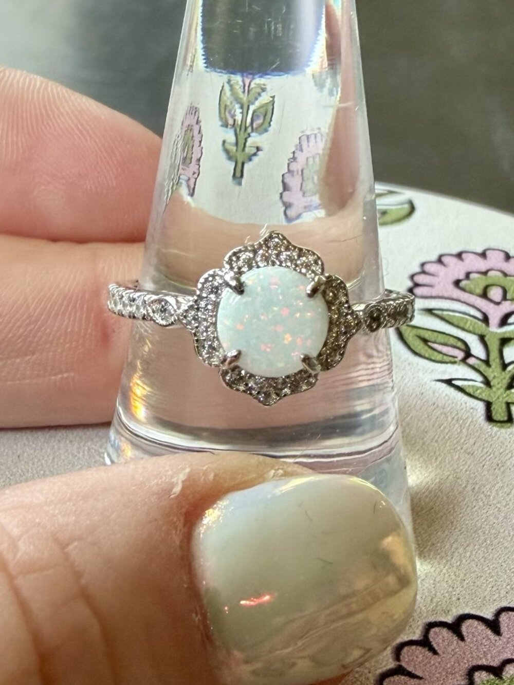 Bomb Party Ring RBP 2858 The Sterling Club Size 9